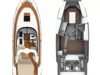 Bateau à moteur à louer à Biograd na Moru au meilleur prix