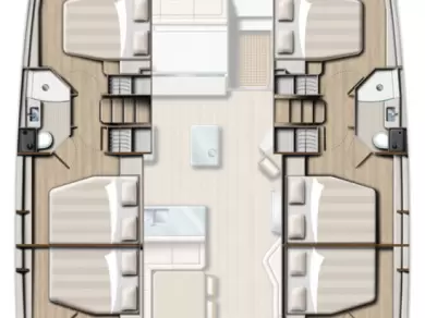 Catamaran à louer à Rogoznica au meilleur prix