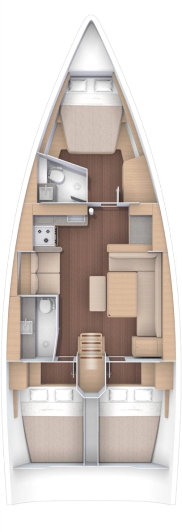 Location bateau Dufour Dufour 430 à Sibenik sur Samboat