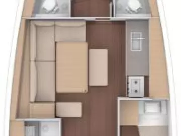 Dufour Dufour 470 a louer à Sukošan