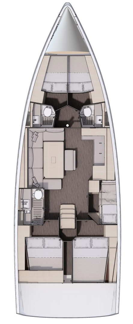 Location bateau Dufour Dufour 470 à Tribunj sur Samboat