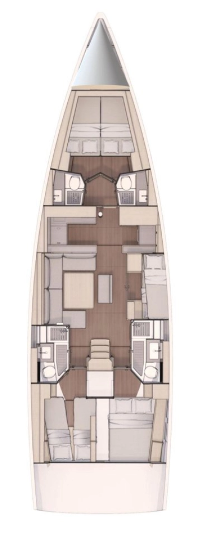 Location à Sukošan - Dufour Dufour 530 sur SamBoat