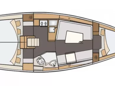 Location bateau Elan Impression 35 à Mali Lošinj sur Samboat