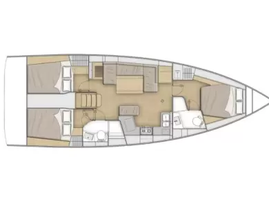 Location à Split - Bénéteau Oceanis 40.1 sur SamBoat