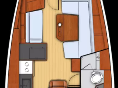 Bénéteau Oceanis 41.1 a louer à Sibenik