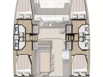 Location bateau Bali Bali 4.3 à Plataniás sur Samboat