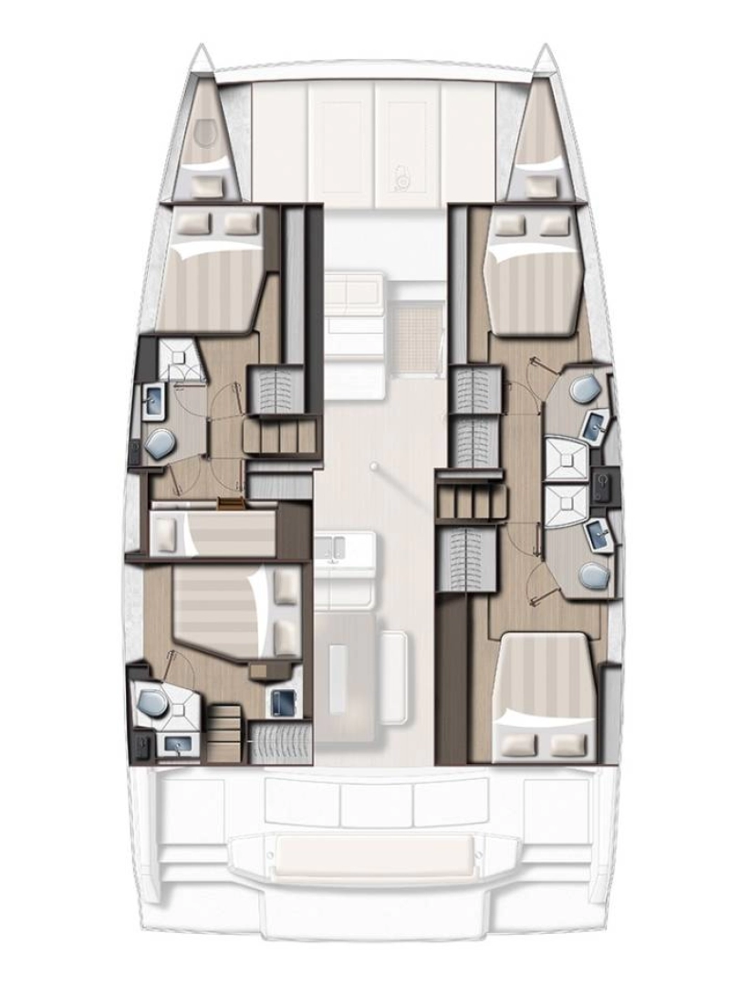 Louer Catamaran avec ou sans skipper Bali à Dème de Vólos
