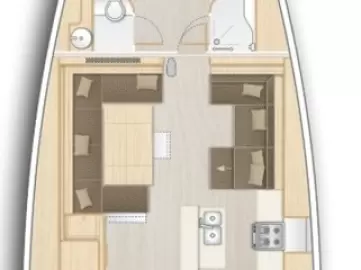 Hanse Hanse 588 a louer à Le Pirée