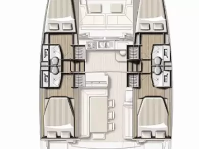 Location bateau Ávdira pas cher Bali 4.1