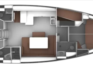 Location bateau Bavaria Cruiser 51 à Gouviá sur Samboat