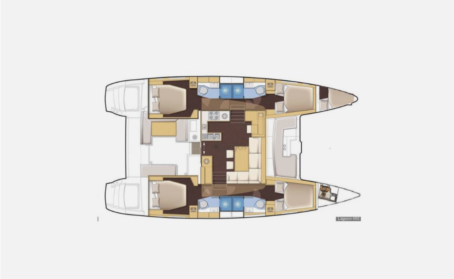 Location Catamaran Lagoon avec permis