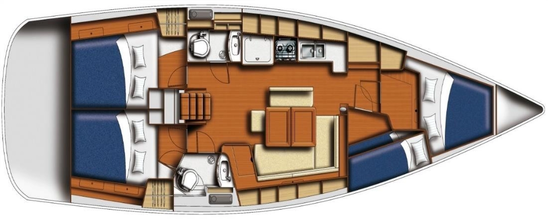 Location bateau Álimos pas cher Oceanis 43