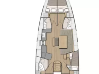 Location bateau Bénéteau Oceanis 46.1 à Álimos sur Samboat