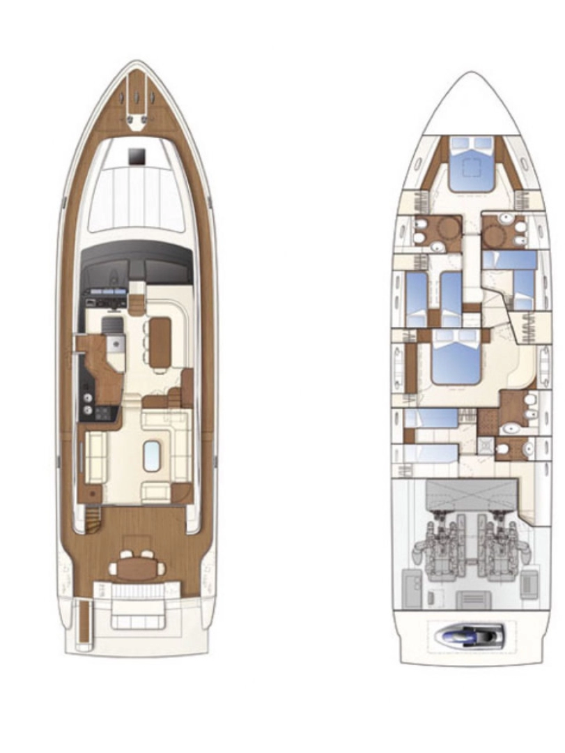 Location à Split - Ferretti Ferretti Yachts 681 sur SamBoat