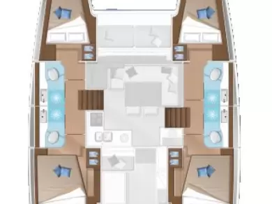 Location Catamaran Lagoon avec permis