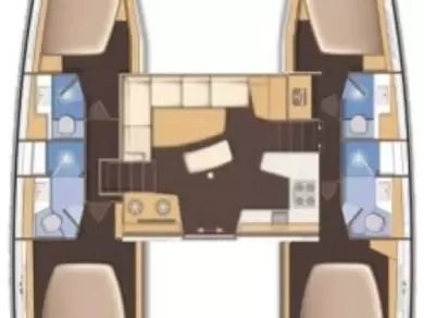 Lagoon Lagoon 40 a louer à Gouviá