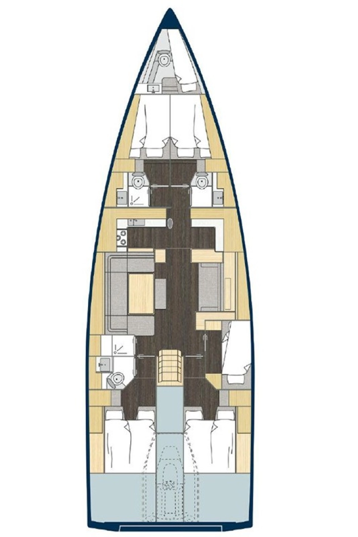 Louez un Bavaria Bavaria C57 à Split