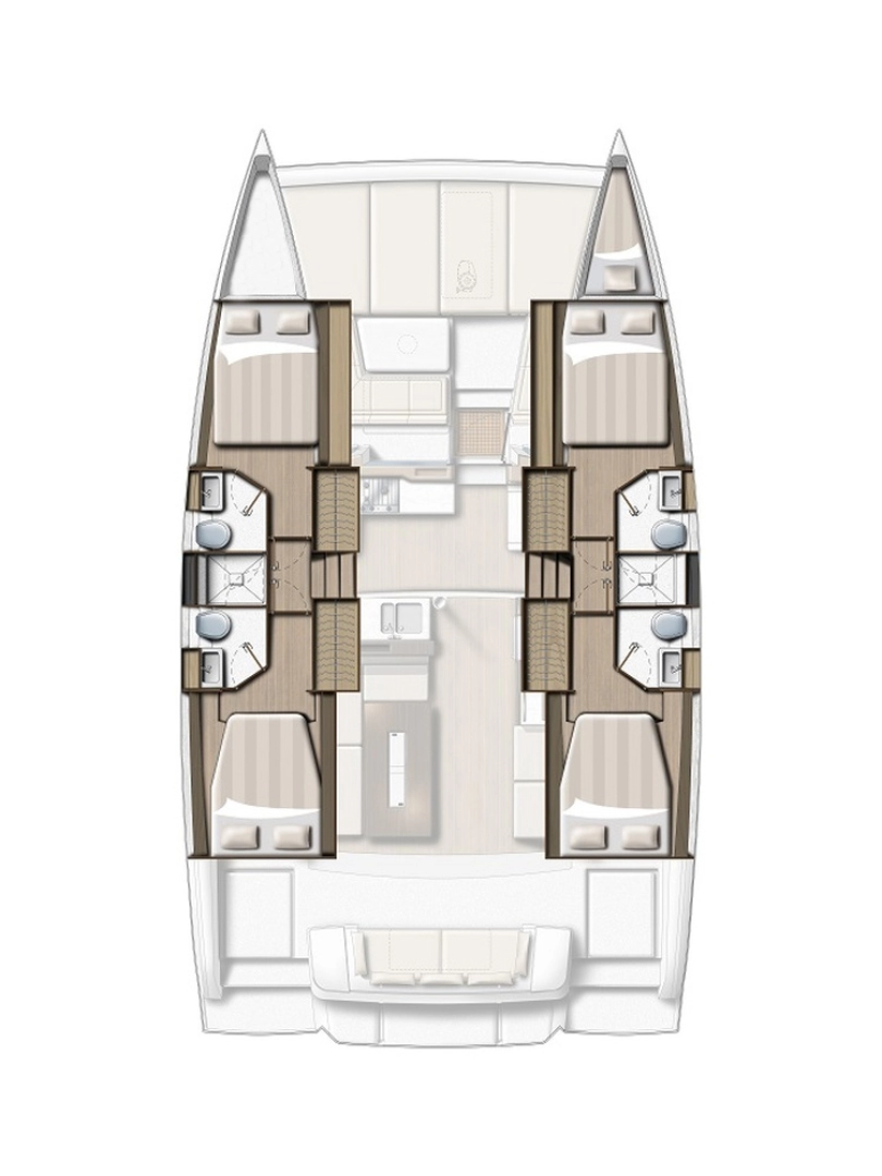 Location bateau Kaštela pas cher Bali 4.2