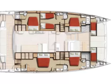 Location bateau Kaštela pas cher Bali 5.8