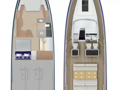 Location Yacht à Kaštela - Fjord Fjord 41 XL
