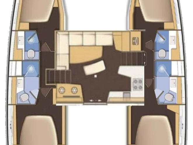 Location bateau Mykonos (Île) pas cher Lagoon 42