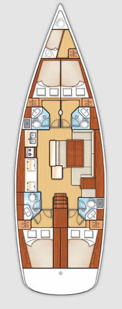 Location bateau Bénéteau Oceanis 50 à Álimos sur Samboat
