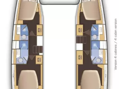 Location bateau Rogač pas cher Lagoon 42