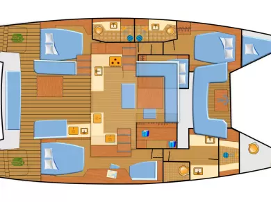 Location Catamaran Lagoon avec permis