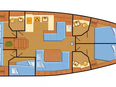 Bénéteau Oceanis 51.1 a louer à Palma de Majorque