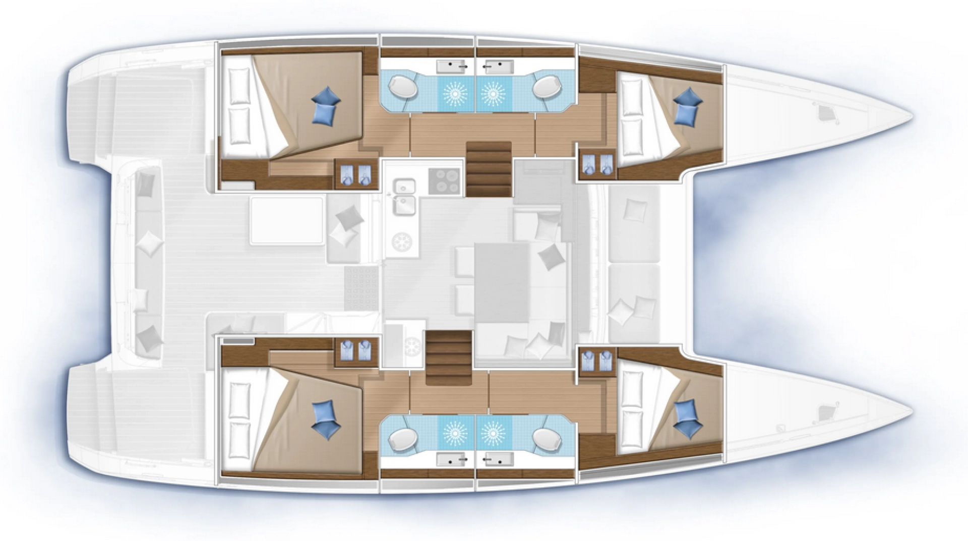 Catamaran à louer à Álimos au meilleur prix