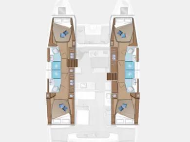 Catamaran à louer à Álimos au meilleur prix