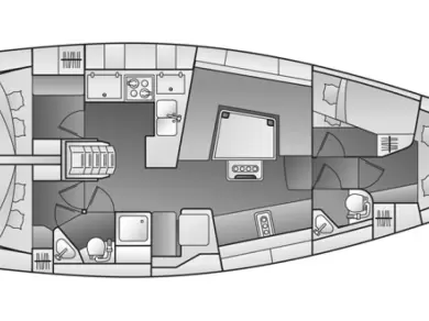 Elan Impression 444 a louer à Sukošan