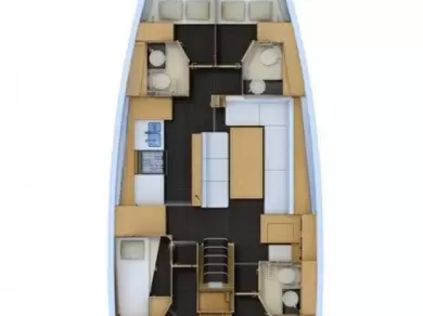 Location bateau Jeanneau Jeanneau 54 à Sukošan sur Samboat