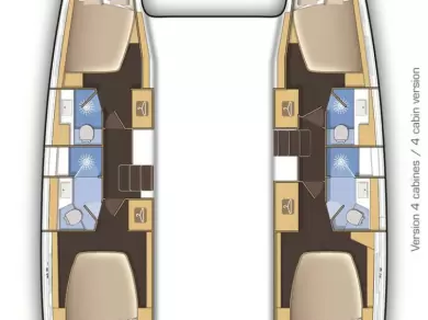 Location Catamaran à Salamína - Lagoon Lagoon 42