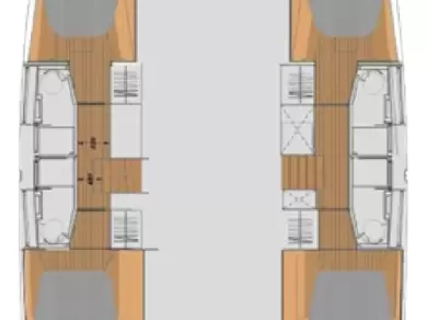 Location Catamaran à Fethiye - Fountaine Pajot Elba 45