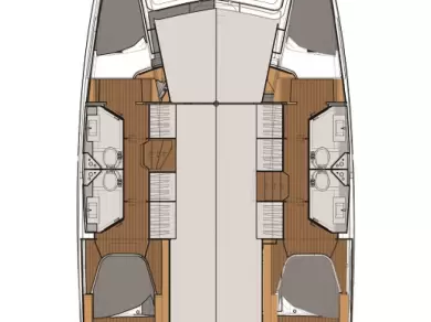Louer Catamaran avec ou sans skipper Fountaine Pajot à Fethiye