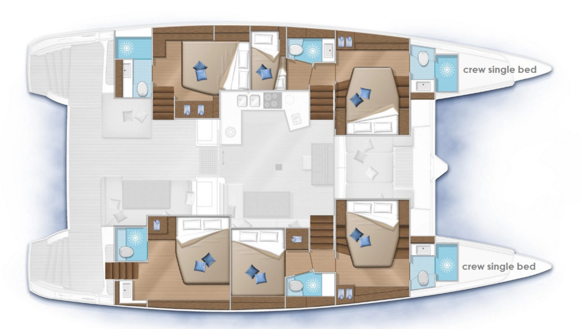 Louer Catamaran avec ou sans skipper Lagoon à Álimos
