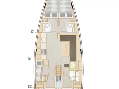 Location bateau Hanse Hanse 508 à Fethiye sur Samboat