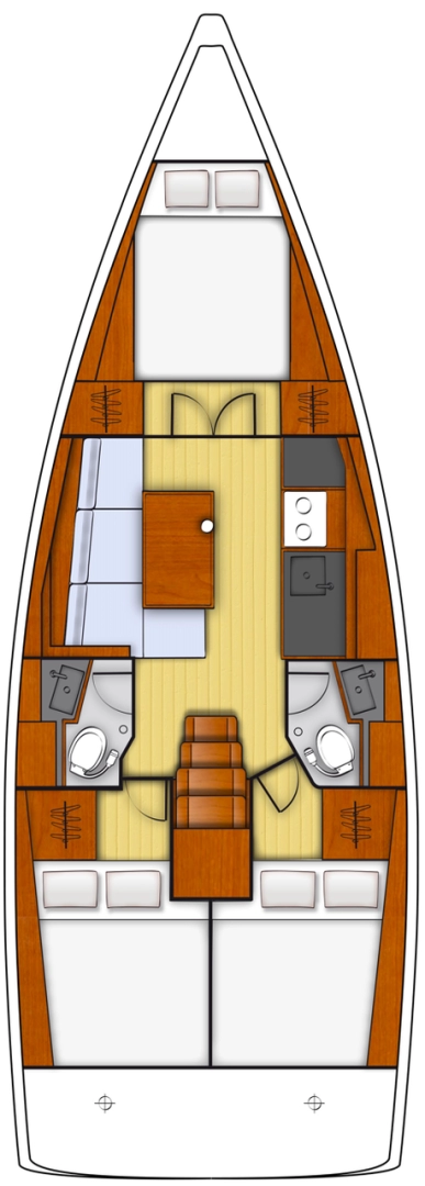 Location à Biograd na Moru - Bénéteau Oceanis 38.1 sur SamBoat