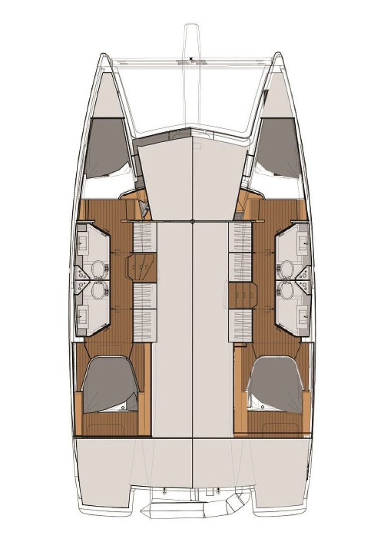 Louer Catamaran avec ou sans skipper Fountaine Pajot à Tivat
