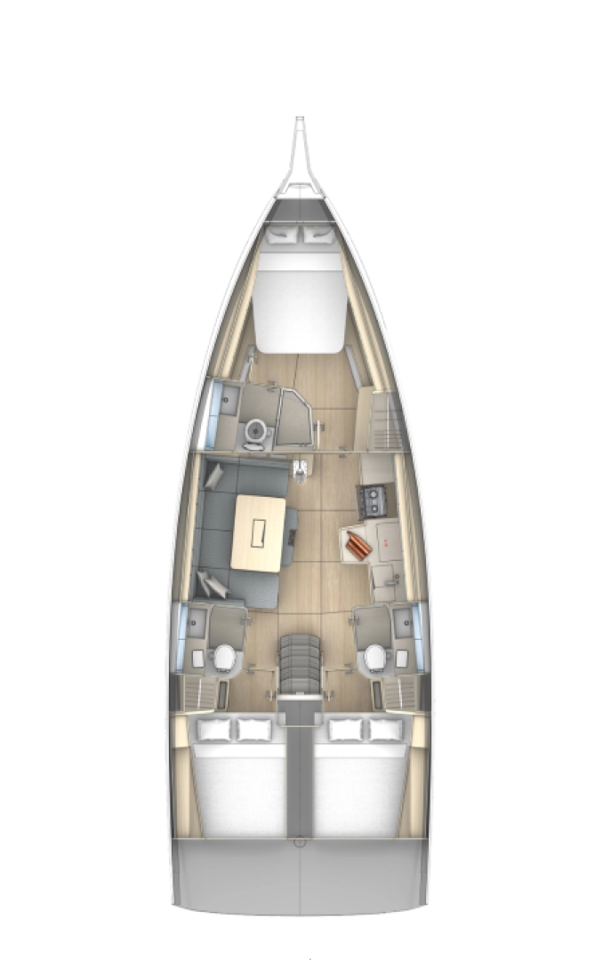 Location bateau Fethiye pas cher Dufour 41