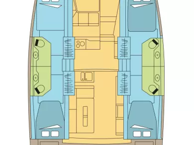 Catamaran à louer à Lávrio au meilleur prix