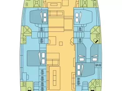 Location à Île Raiatea - Bali Bali 5.4 sur SamBoat