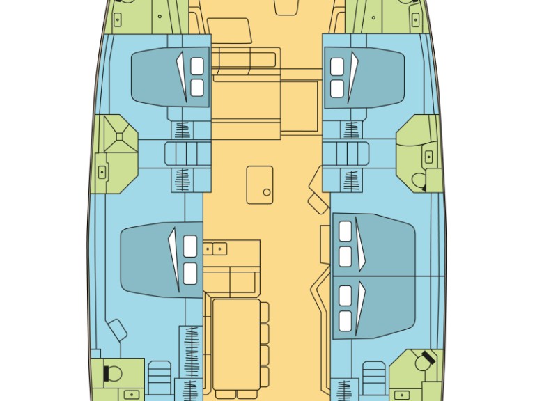 Location bateau Parham Town pas cher Bali 5.4