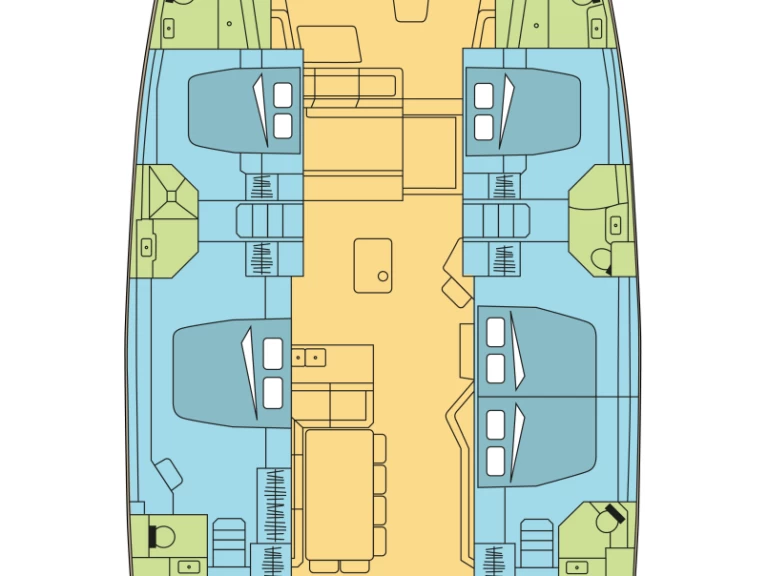 Location bateau Parham Town pas cher Bali 5.4