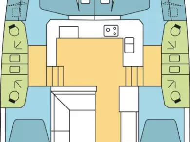 Louer Catamaran avec ou sans skipper Bali à Île Raiatea