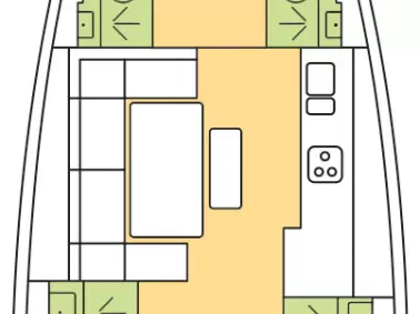 Location Voilier à Seget Donji - Dufour Dufour 460 Grand Large