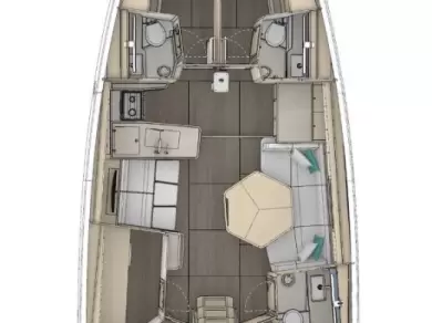 Location bateau Seget Donji pas cher Dufour 48