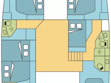 Location Catamaran Fountaine Pajot avec permis