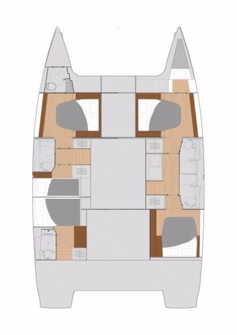 Location Catamaran à Le Marin - Fountaine Pajot Saona 47